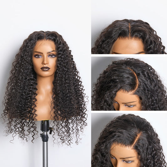 TedHair 180% Density HD 13x4 Full Frontal Lace Wig Deep Curly