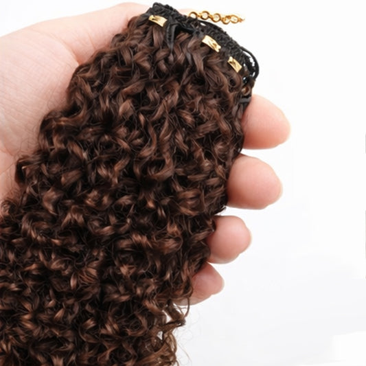 TedHair Miracle Knots Human Feather Crochet Hair Burmese Curly with No Spiral Ends - Pre-Separated Knotless Crochet Braids for Seamless Blending
