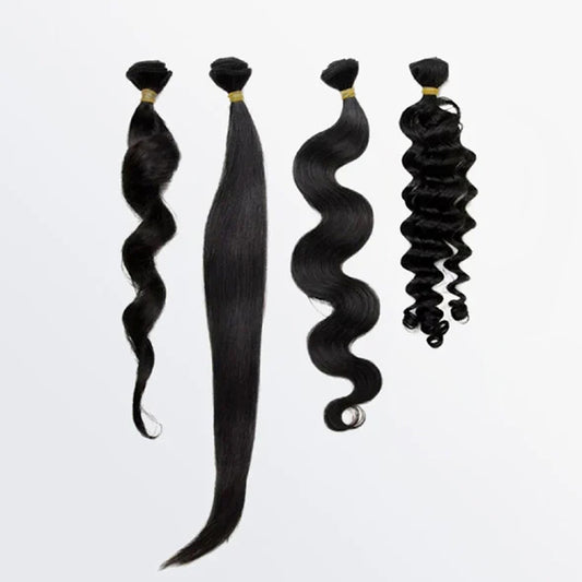 TedHair 10A 20g/pc 4 Textures Virgin Hair Mini Sample Pack