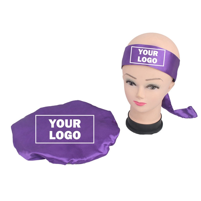 TedHair Custom Luxury Double Hair with Satin Edge Laying Scarv