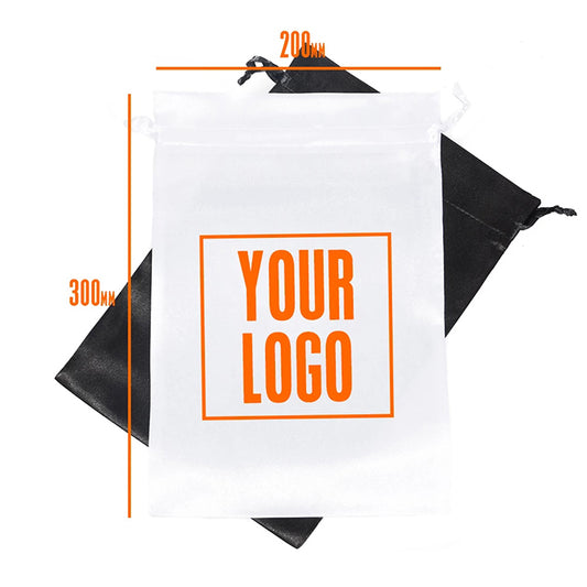 TedHair Custom Satin Bags for Hair Extensions 500PCS for $568