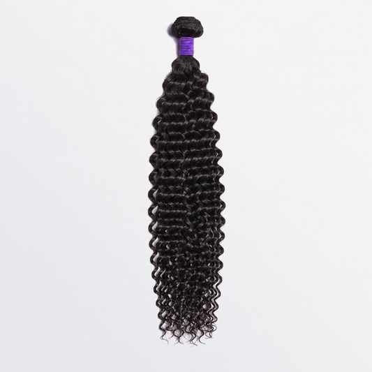 TedHair 12A Premium Raw Indian Hair Bundles Deep Curly 10-26''
