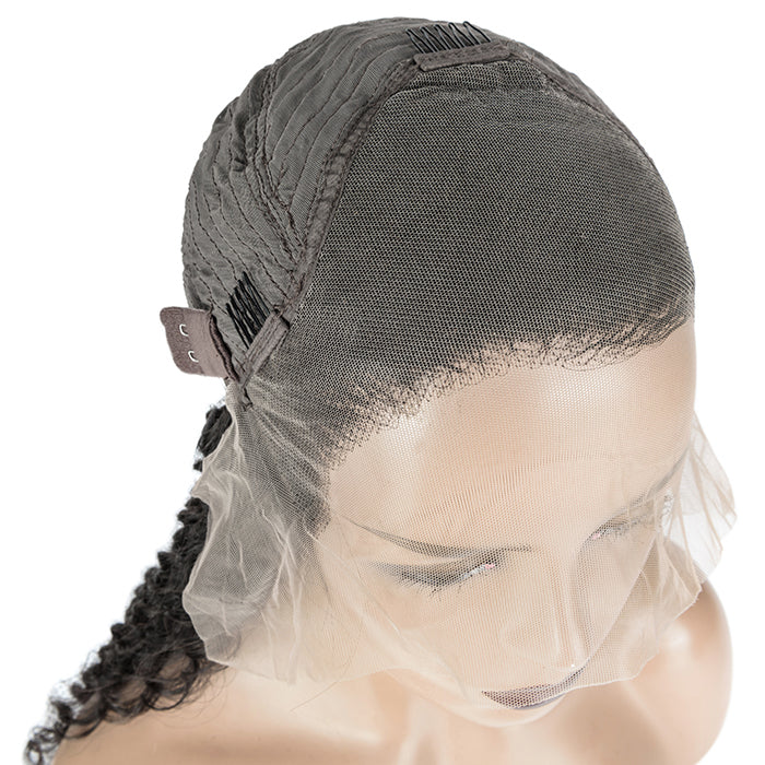 TedHair Glueless 3D Cap Pre-bleached Body Wave 13x4 Transparent Lace Front Wig 150% Density
