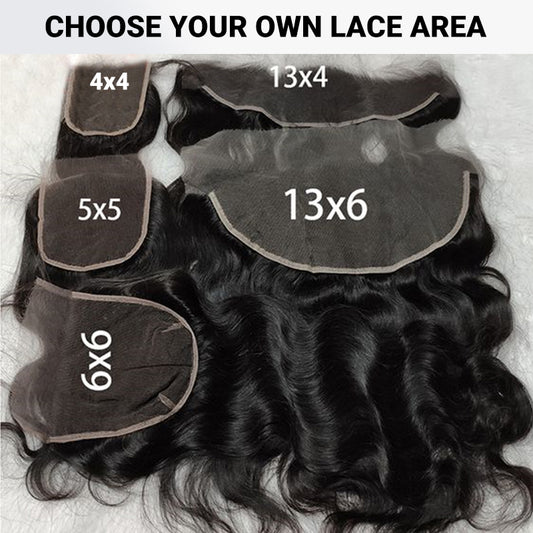 Personal Design/Build Your Own Lace CLosure&Frontal