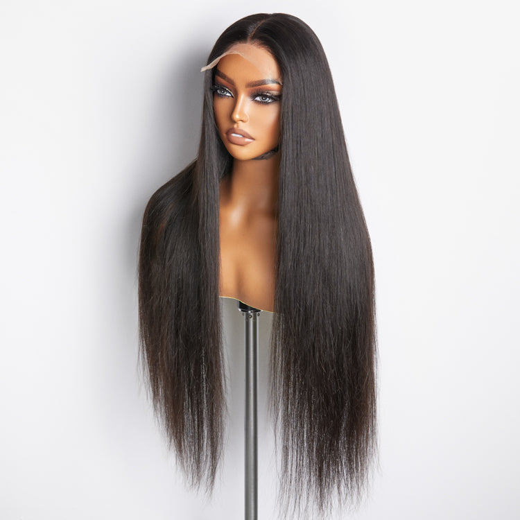 TedHair 5x5 Glueless Lace Closure Wig 180% Density Straight