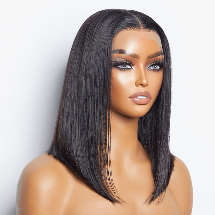 TedHair Pre-Plucked 13x4 Lace Front Straight Bob Wig 150% Density