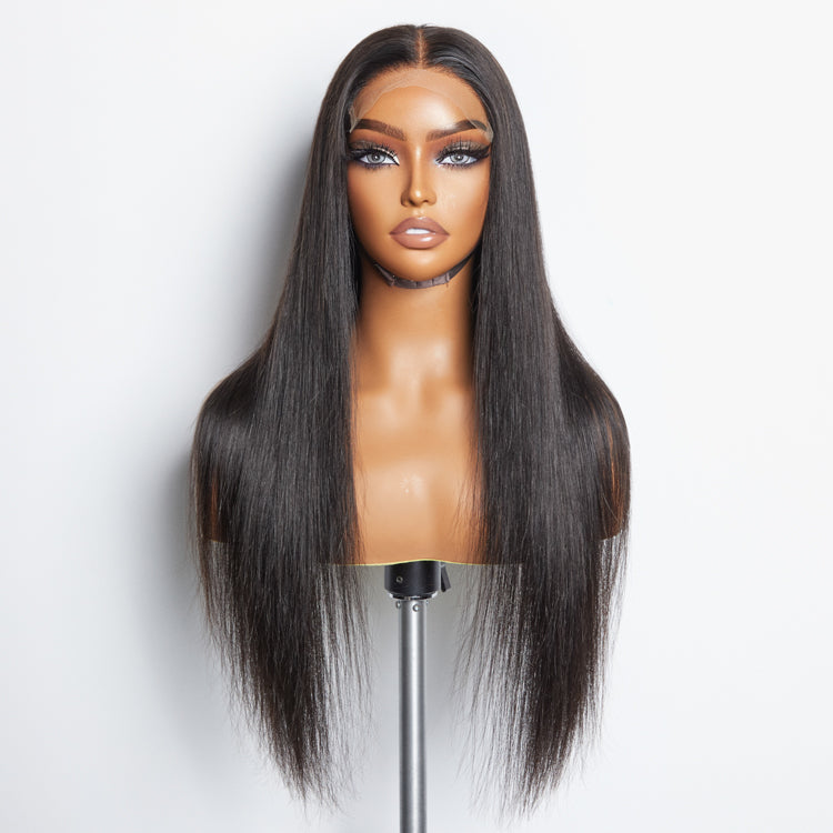 TedHair 5x5 HD Glueless Lace Closure Wig Straight 150% Density