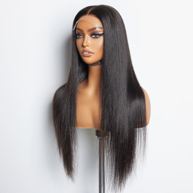 TedHair 5x5 HD Glueless Lace Closure Wig Straight 150% Density