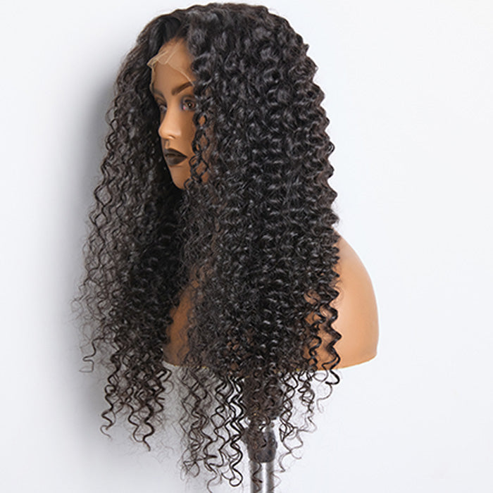 TedHair 180% Density HD 13x4 Full Frontal Lace Wig Deep Curly