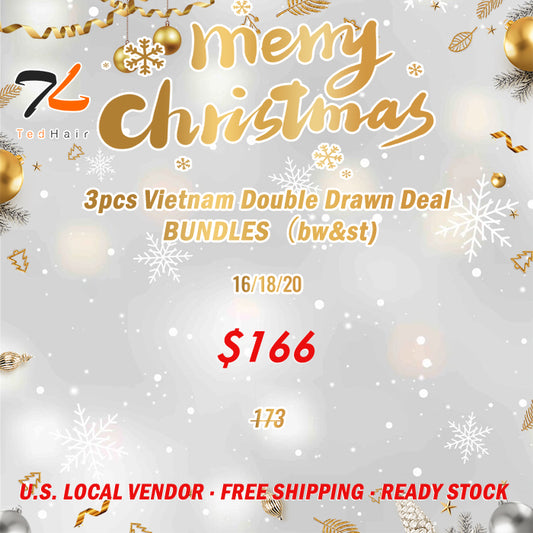 2025 Christmas Package Deal｜3pcs Vietnam Double Drawn Deal $166