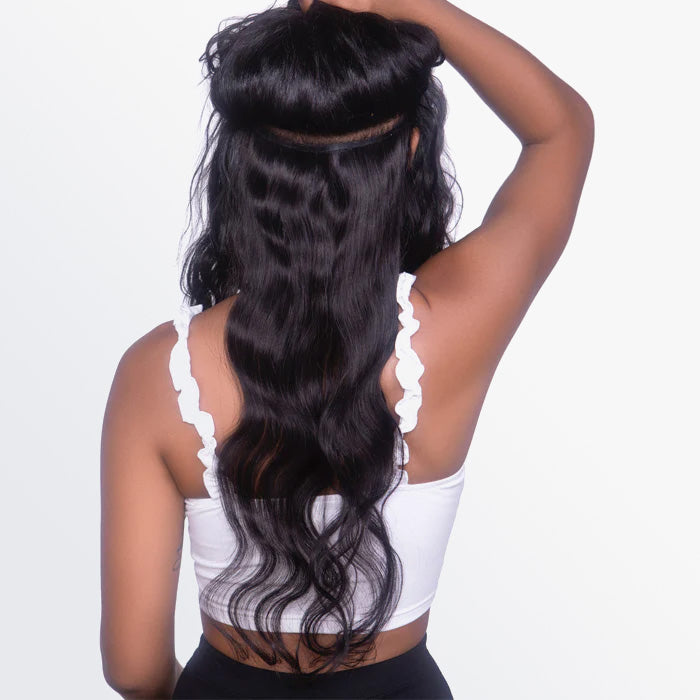 Tedhair 18-22 Inches Body Wavy Seamless Clip Ins