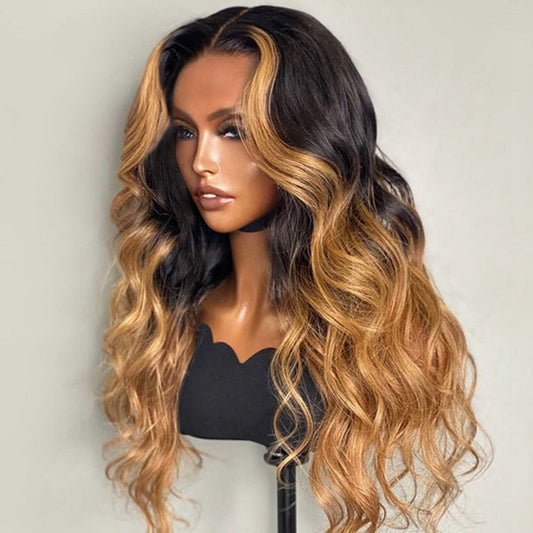 TedHair 5x5 HD Real Swiss Lace Loose Wave Glueless Closure Wig