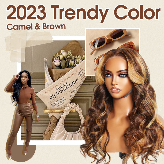 Tedhair 24 Inches 5"x5" Body Wavy Wear & Go Glueless #4/27 Lace Closure Wig-100% Human Hair