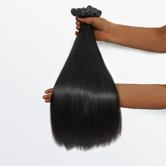 TedHair 18-30 Inches Raw Vietnam Hair Bundles Straight #1B Natural Black