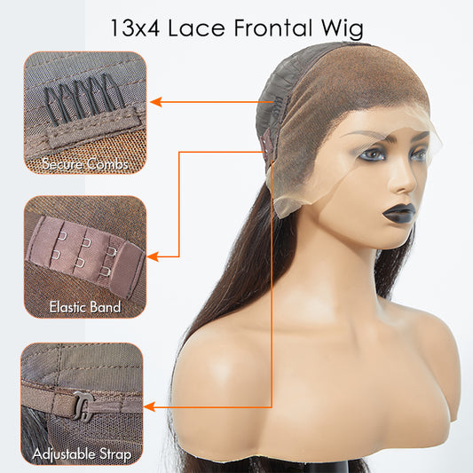 TedHair 200% Density 13x4 Full Frontal Lace Wig Body Wave