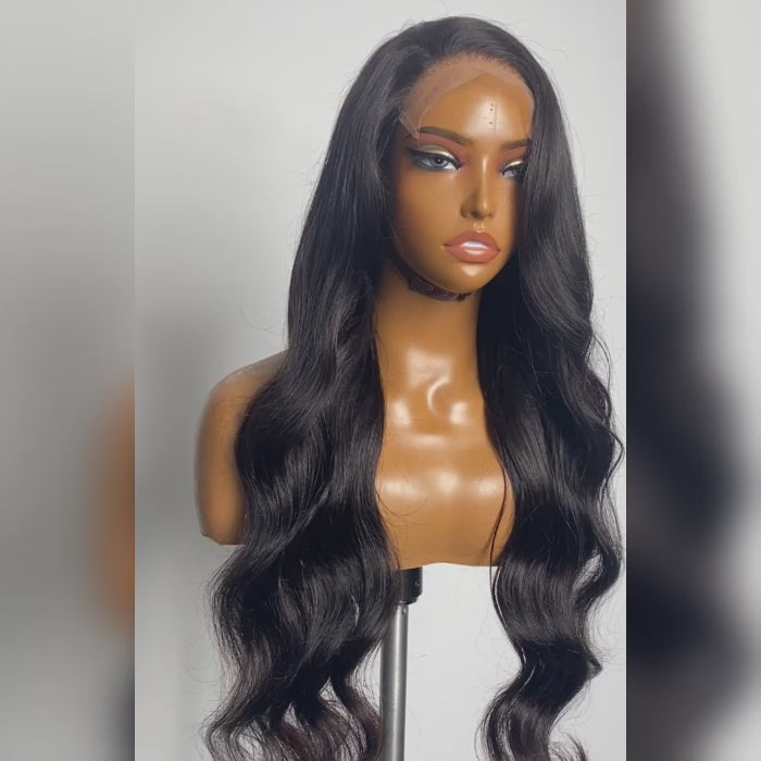 TedHair 5x5 Glueless Lace Closure Wig 180% Density Body Wave